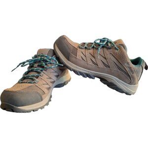 Columbia Crestwood Women's Hiking Shoe Outdoor Active Trail Walk Graphite 9.5W